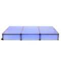 ProX Lumo Stage 4'x6' Acrylic Stage w/Optional Lights, 8" High